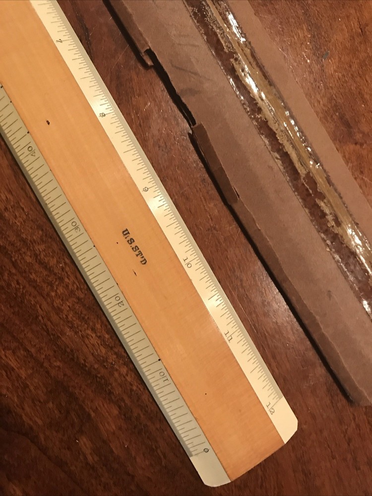 Vintage - Post - Architects and Mechanical Engineers - 12” Scale Ruler -