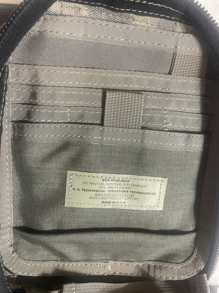 E.O. Technical Operations Technologies SOF IFAK Kit Combat Pouch ACU Digital Ca…