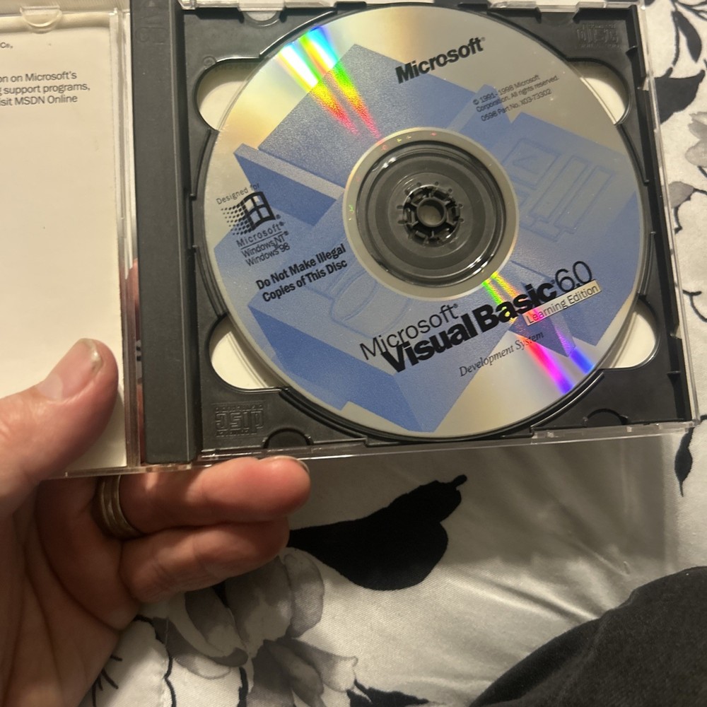 MICROSOFT VISUAL BASIC 6.0 LEARNING EDITION - w/CD KEY