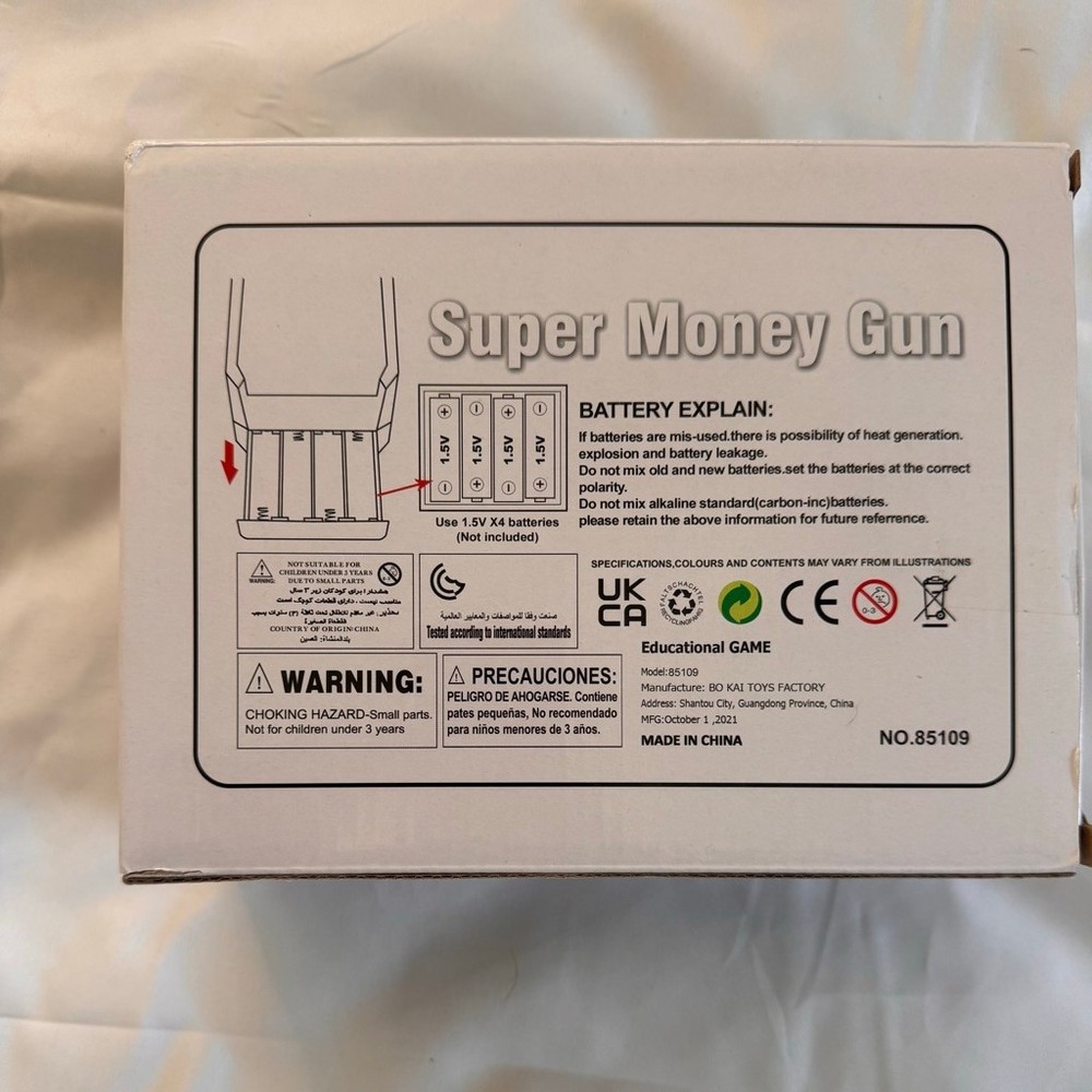 Super Money Gun - Black