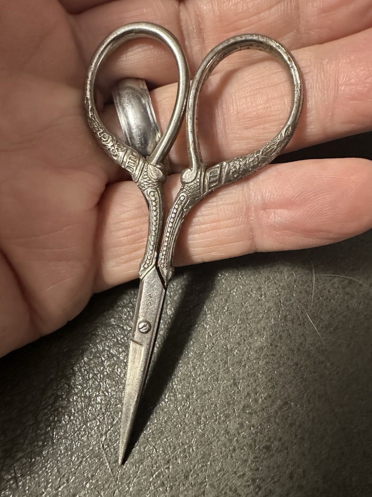Vintage Ornate Embroidery Scissors