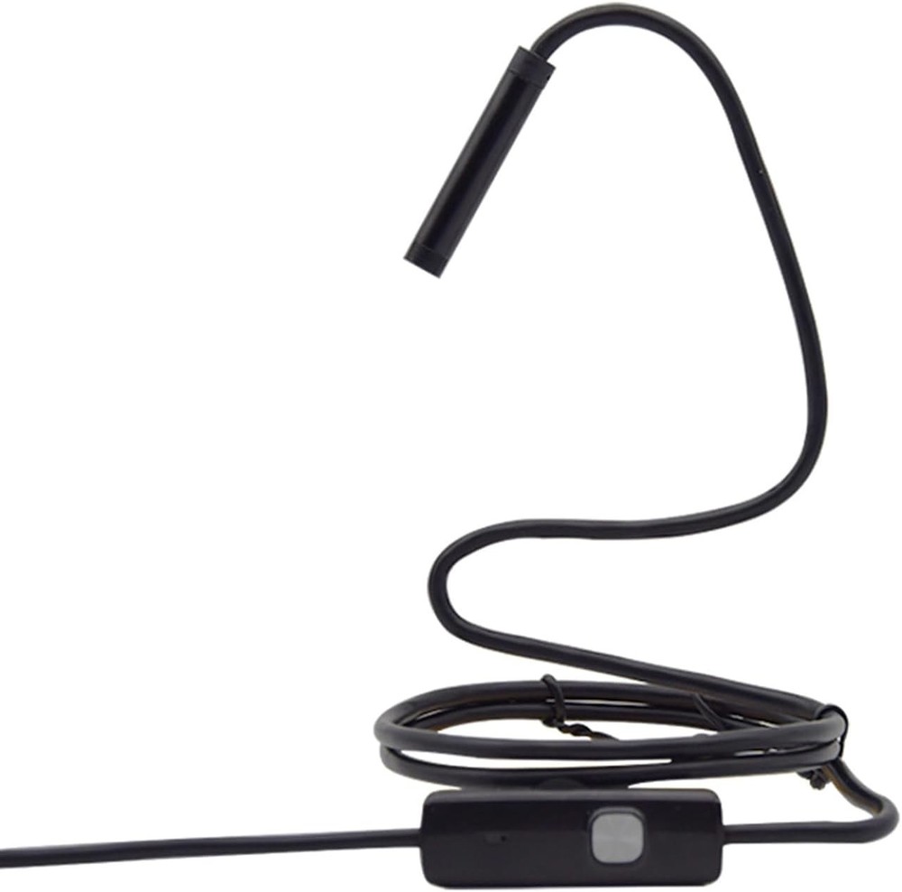 Expert-Grade Waterproof Endoscope Camera with 6 Adjustable LED Lights – 2M