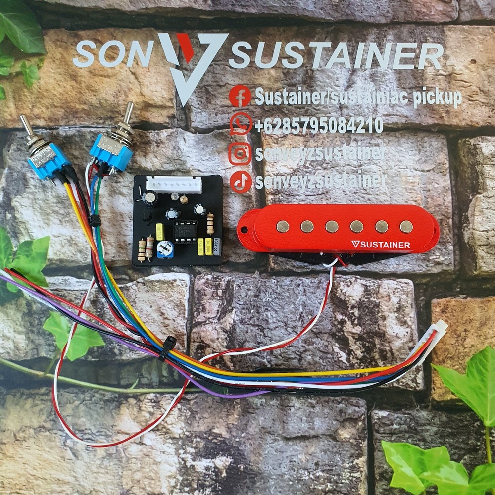 SUSTAINER NATURAL SINGLE (RED)