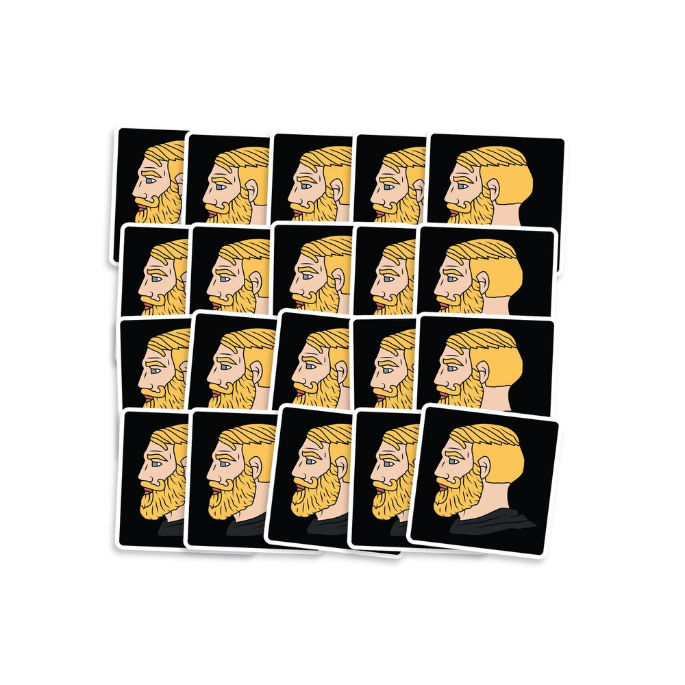 Yes Chad Mini Sticker