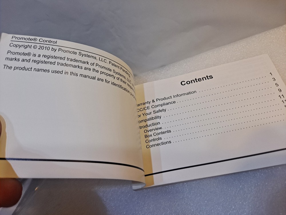 Promote Systems Control- Digital SLR camera remote control with case Cords +