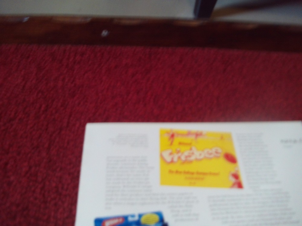 WHAM- O Frisbee older magazine article