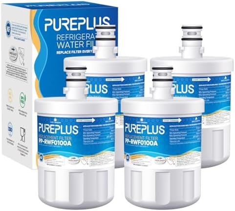 Refrigerator Water Filter Replacement 4 Pack