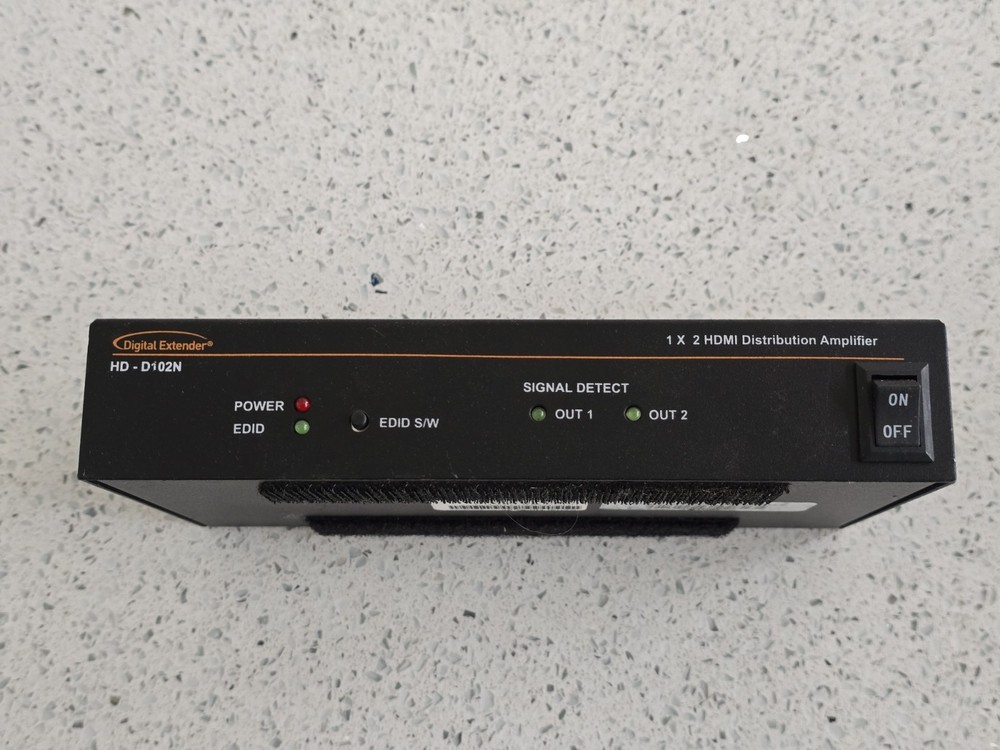 Digital Extender HD-D102N 1X2 HDMI Distribution Amplifier