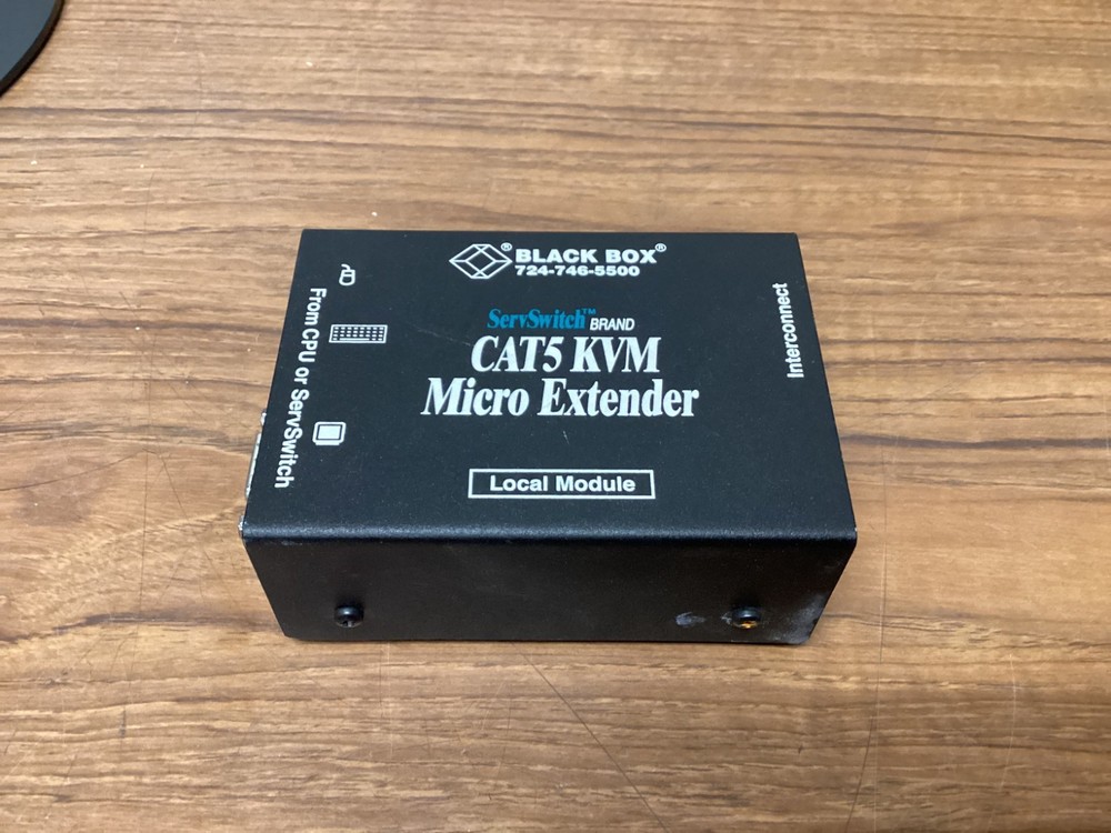 Black Box ServSwitch ACU3009A CAT5 KVM Micro Extender Local Module