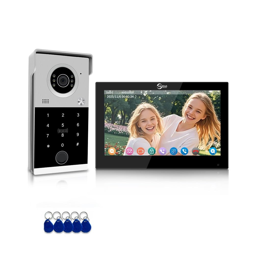 Smart Video Door Phone System Support Remote Unlock,Night Vision