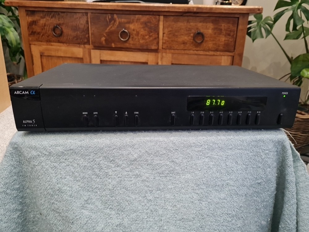 Arcam Alpha 5 Tuner FM Working Order Black