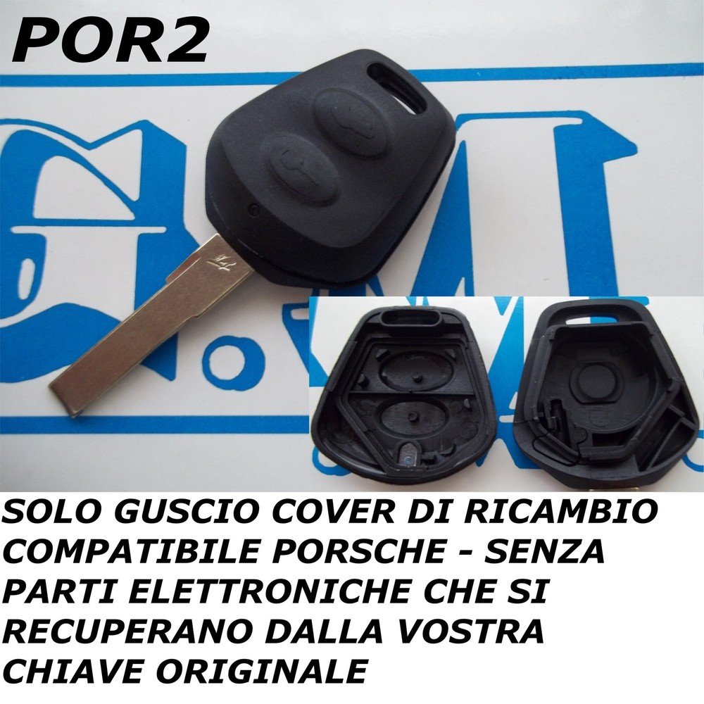 Porsche A 2-Key Replacement Remote Control Key Cover - Read Well