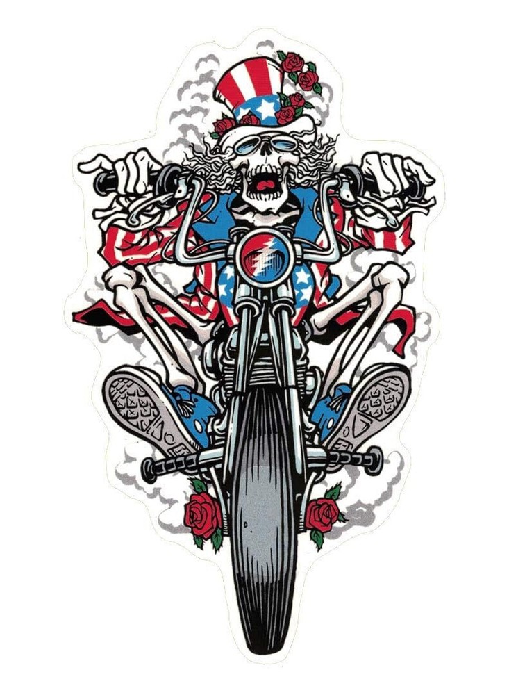 Grateful Dead Moto Sam Sticker Decal