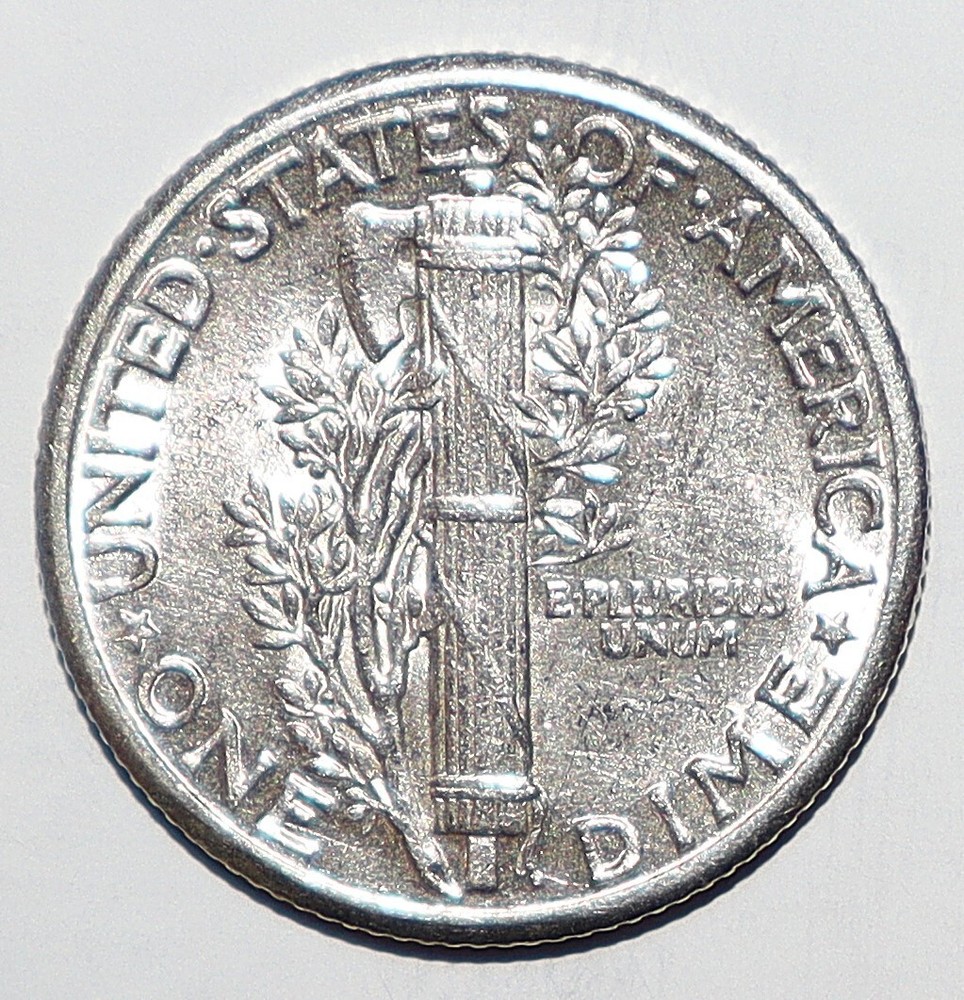 1934 Mercury Dime AU (Q172)