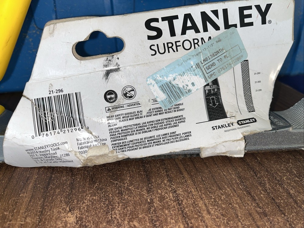 Stanley Surform Plane 21-296