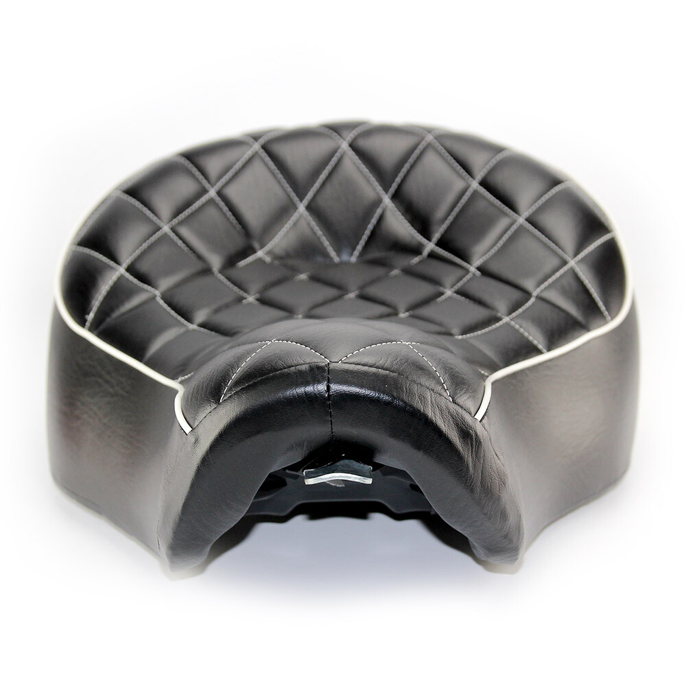 Rider Driver Passenger Seat 2 Up for Harley Sportster XL 883 1200 Iron 48 72 04+