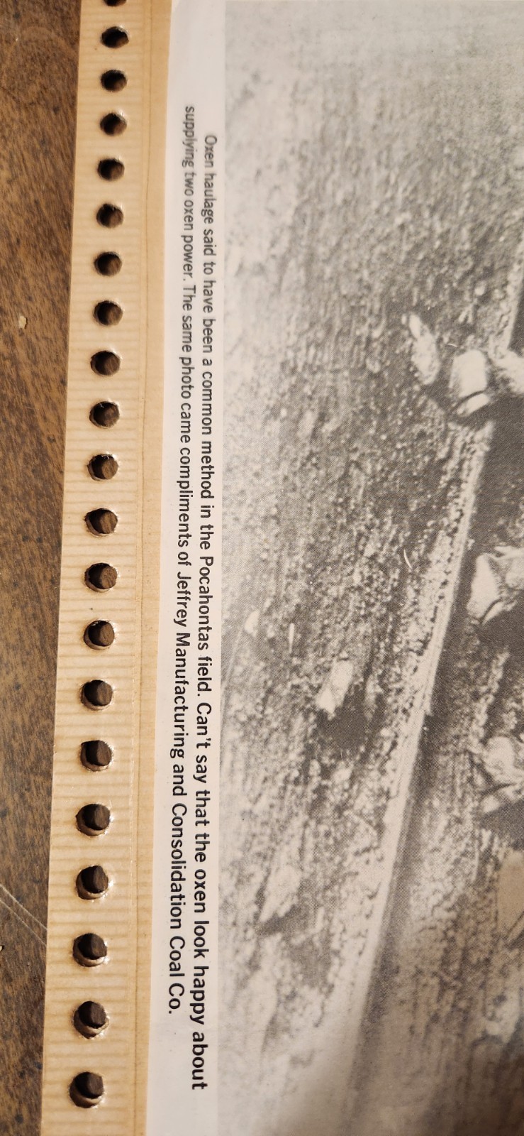 Three Vintage Black And White Copies Of Photographs Depicting Coal Haulage