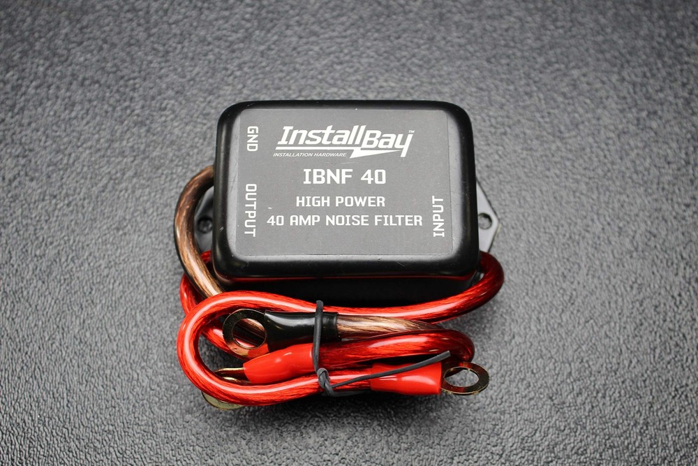 12V Noise Filter 40 Amps - Engine Suppressor for Clear Sound Performance