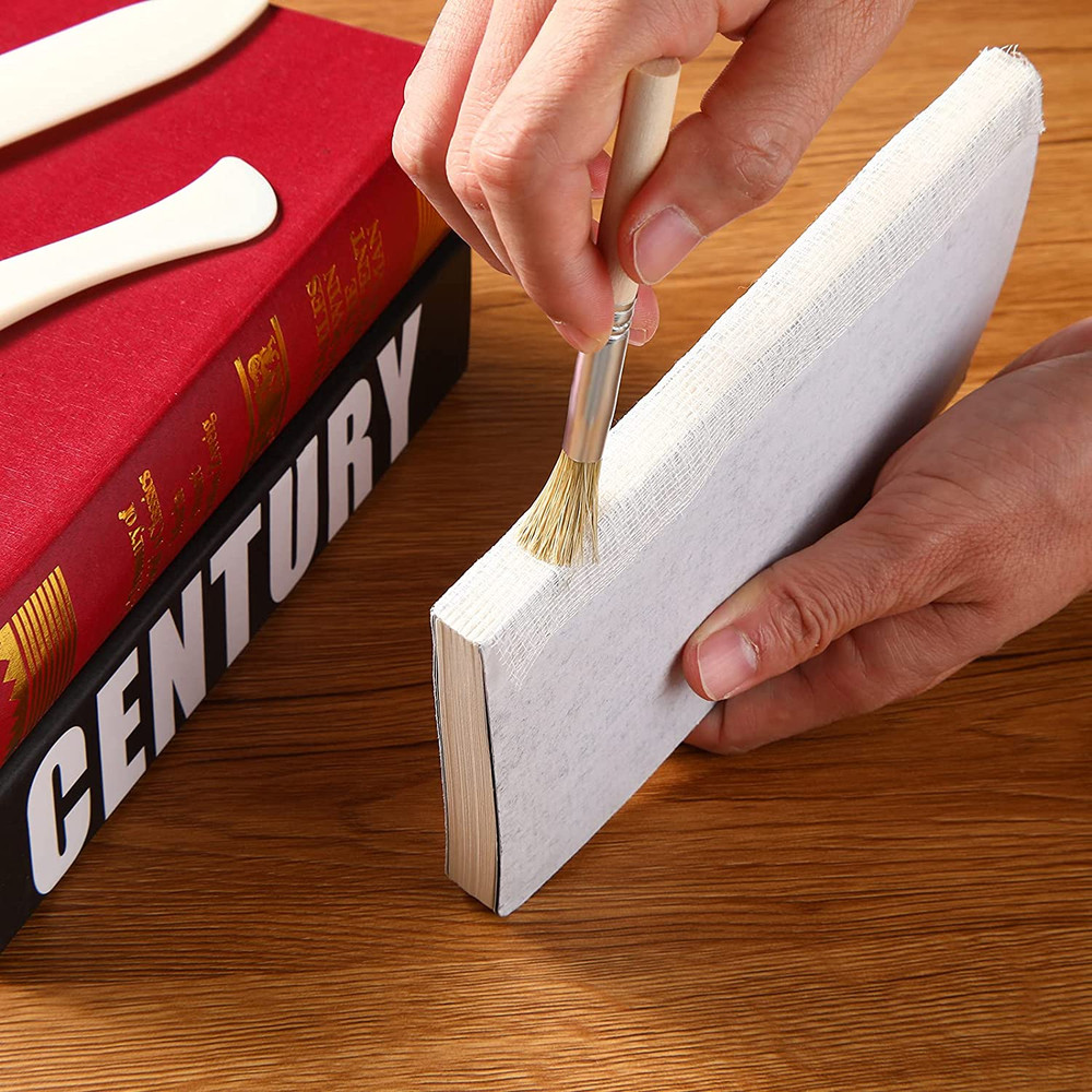 Book Binding Kit, Includes 39 X 45 Inch Book Binding Cloth, 2 Bone Folder Too...