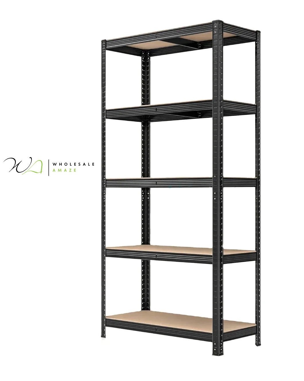 5 Tier Heavy Duty Steel Racking Shelf, Adjustable Garage Storage Unit