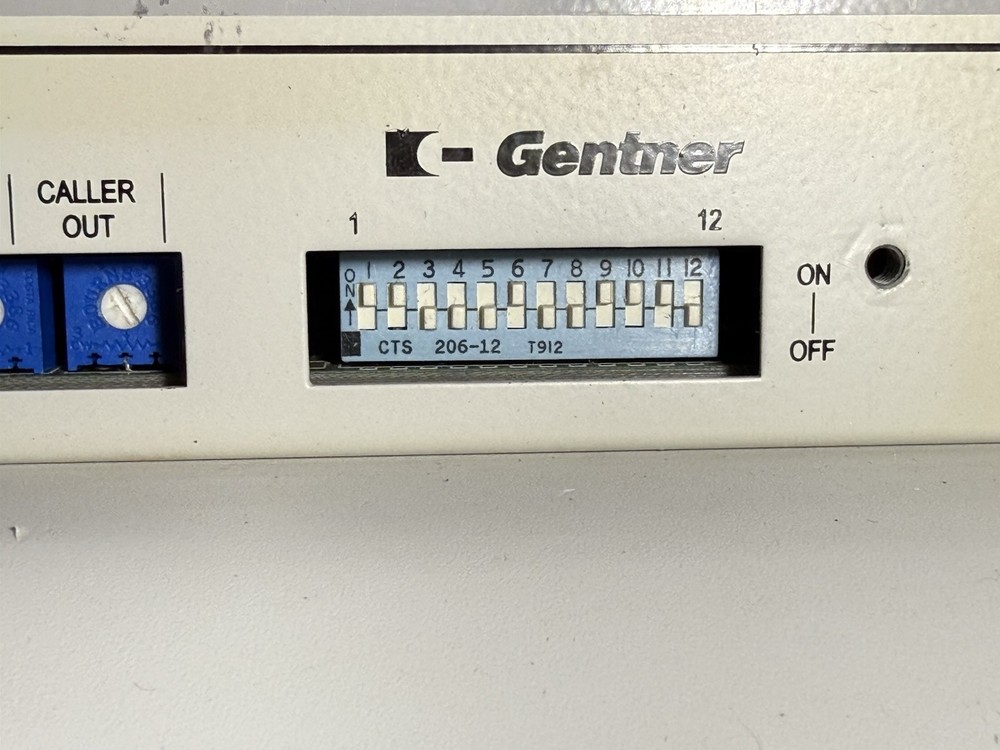 READ - Gentner DH20 Analog Broadcast Phone Line Console Audio Interface