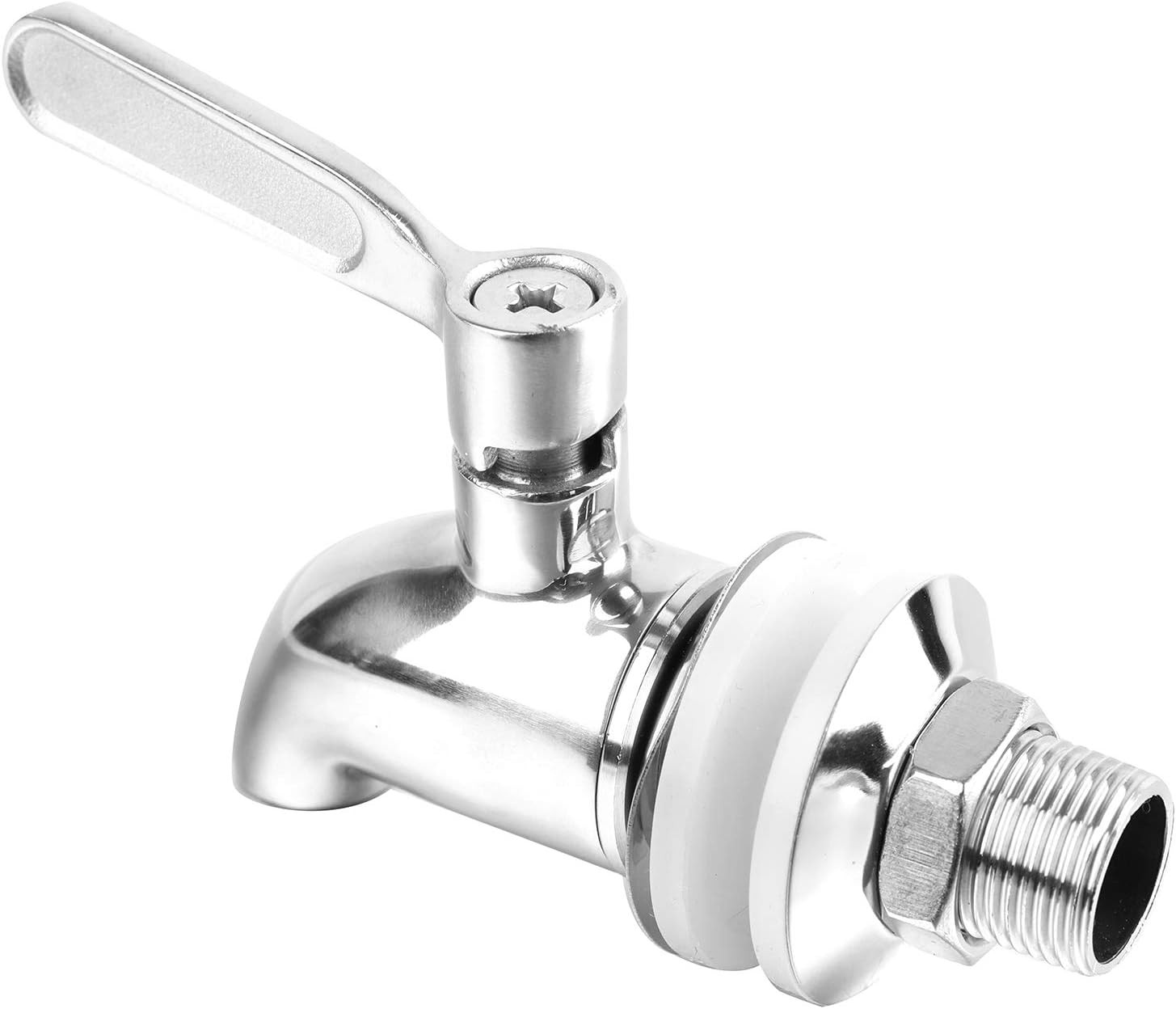 Stainless Steel Beverage Dispenser Replacement Spigot - 2 Pack