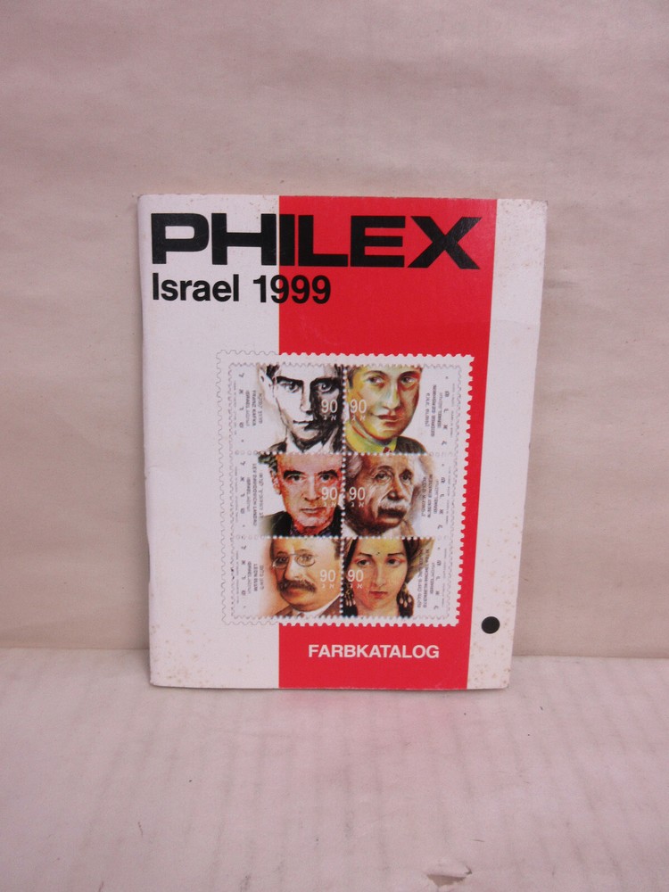 Philex Israel 1999 Farbkatalog German Language Stamp Price List Catalog