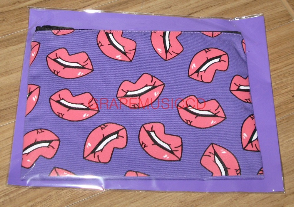 TAEYEON GIRLS' GENERATION BUTTERFLY KISS CONCERT OFFICIAL GOODS POUCH NEW