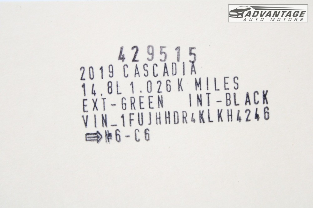 2018-24 FREIGHTLINER CASCADIA FRONT LEFT LOWER BUNK NET A18-66375-000 OEM