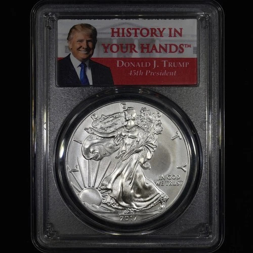 2017 Bullion Silver Eagles PCGS MS-70 Silver Eagle First Strike