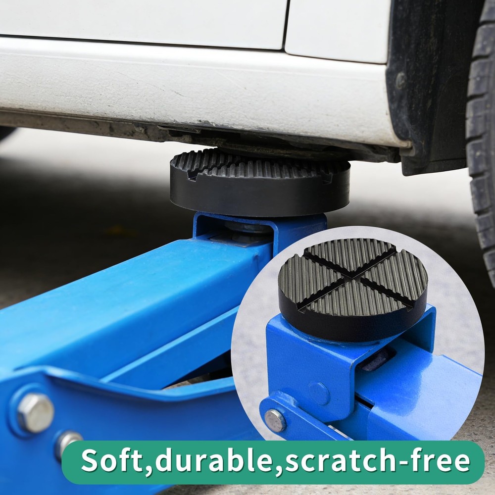 Universal Floor Jack Rubber Pad Adapter Pinch Weld Side Frame 1 Pack