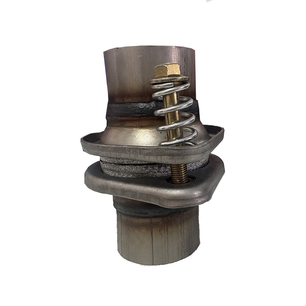 Stainless Steel Exhaust Spherical Flex Joint Repair Flange Spring Bolt Kit 2.5"