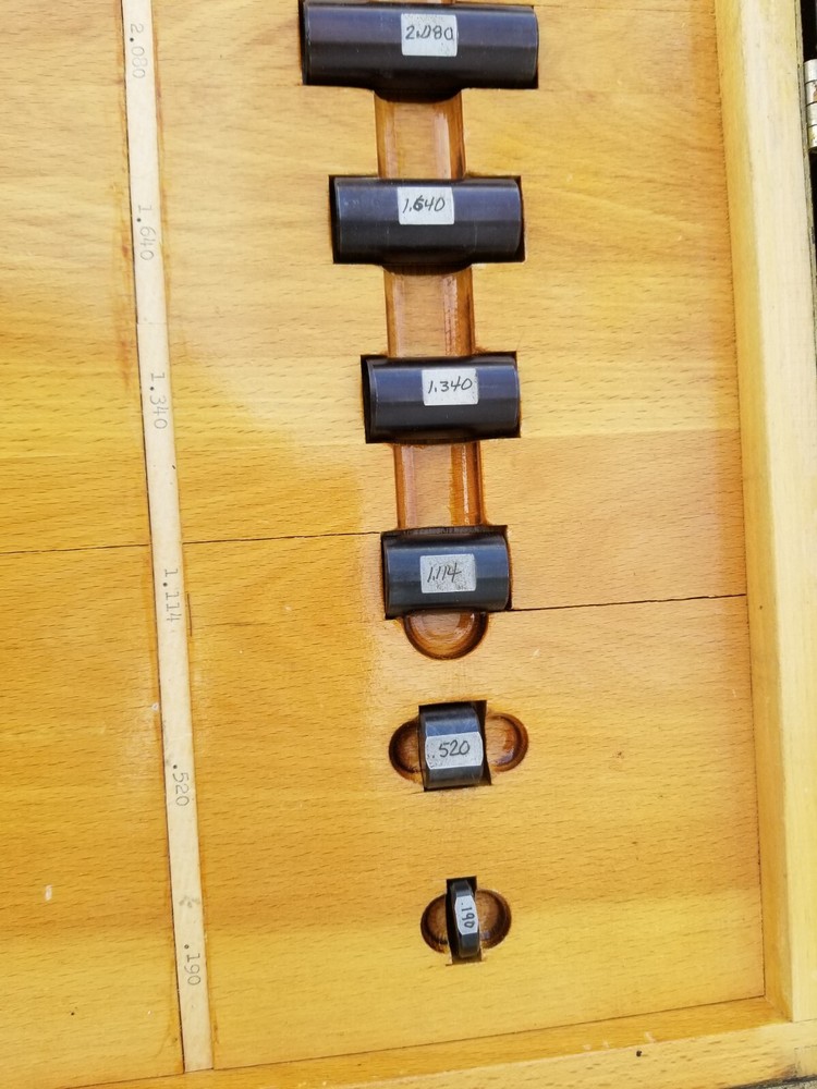 PRECISION GAGE. Co. PRECISION END MEASURING RODS
