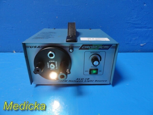 Circon ACMI ALU-1B 150W Halogen Light Source ~ 34031