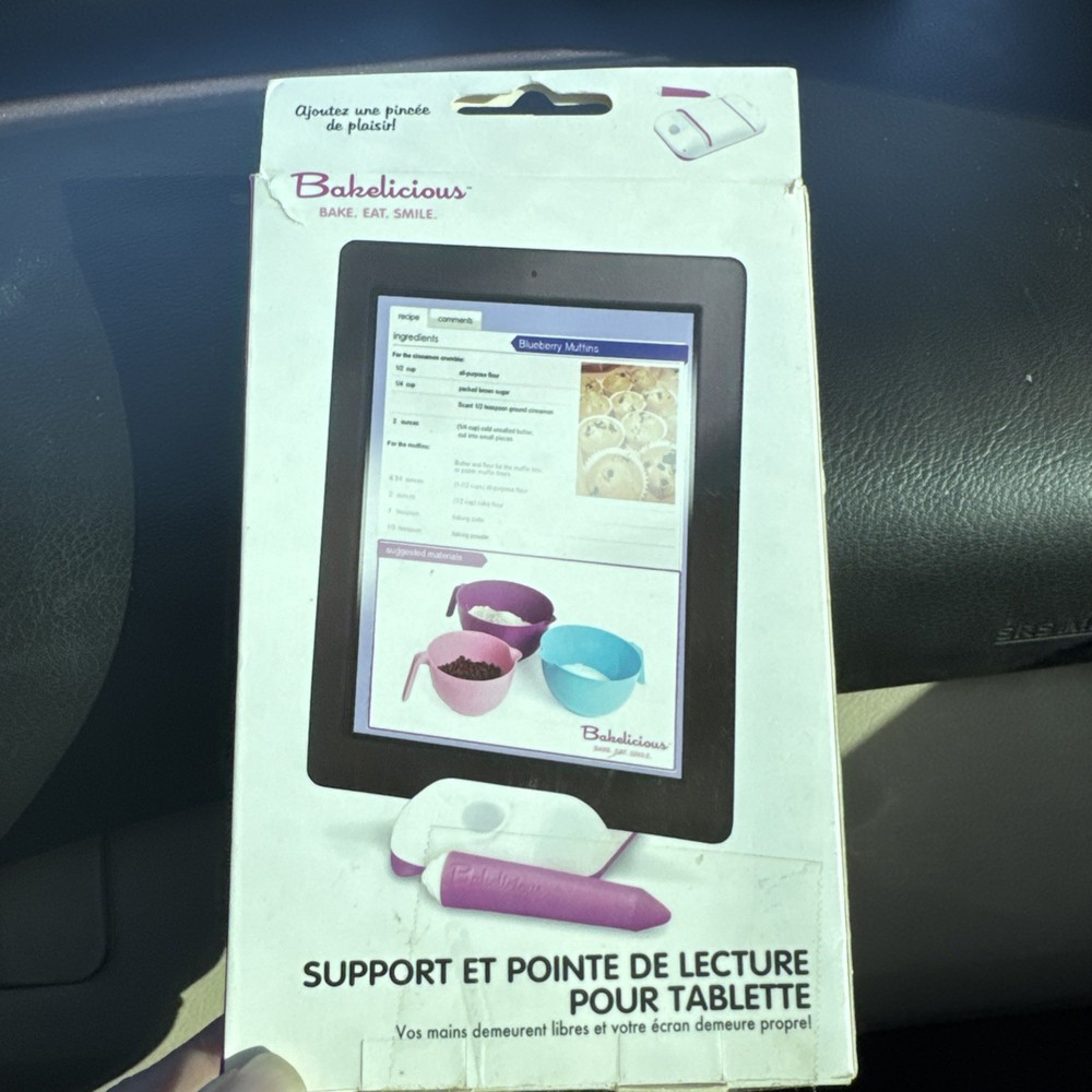 Bakelicious Tablet Stand and Stylus (NEW)