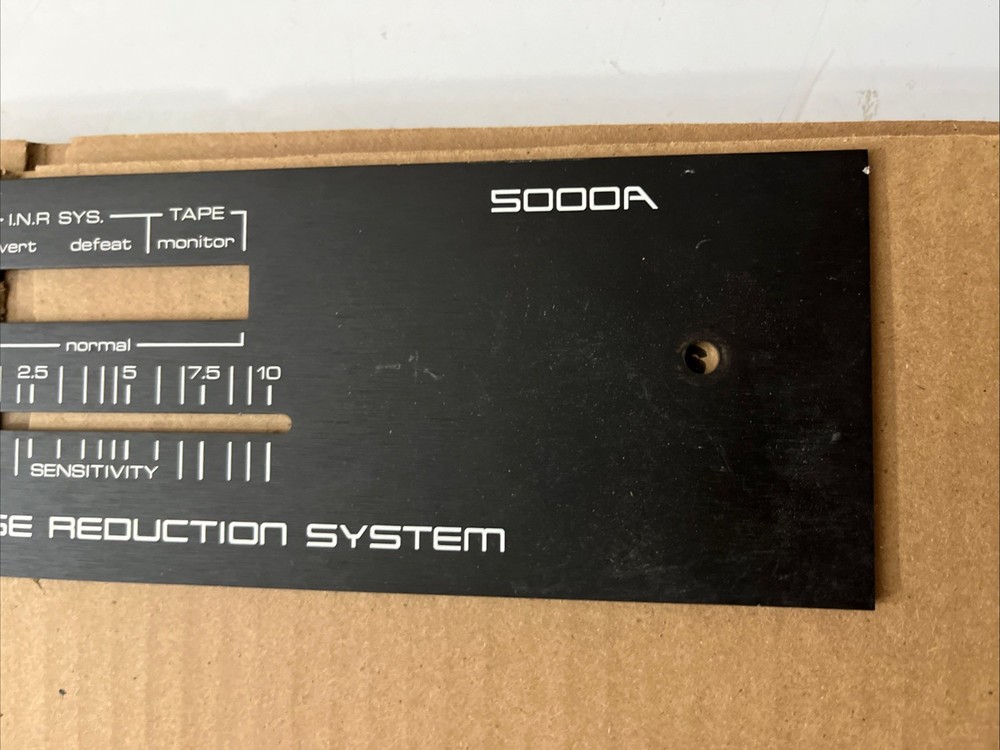 SAE Impulse Noise Reduction System 5000A Replacement Faceplate Only! Read