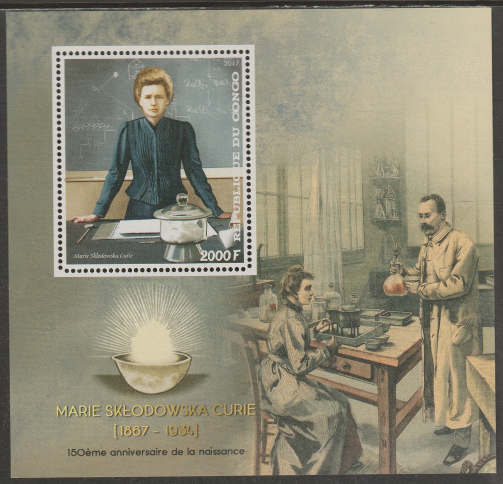 MARIE CURIE #2  perf sheet containing one value u/m