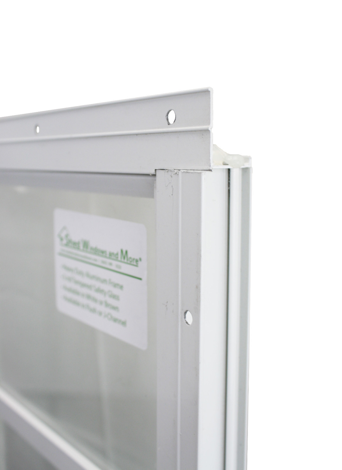 18 x 23 Shed Window TEMPERED GLASS BLACK Flush Playhouse Garage Free Shipping