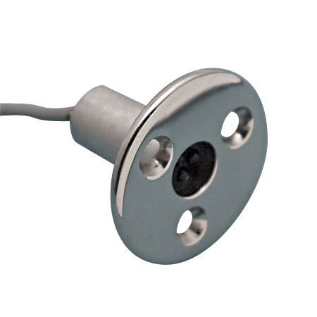 TRISTAR FACEMOUNT 12VOLT RED LED (S0803-500R)