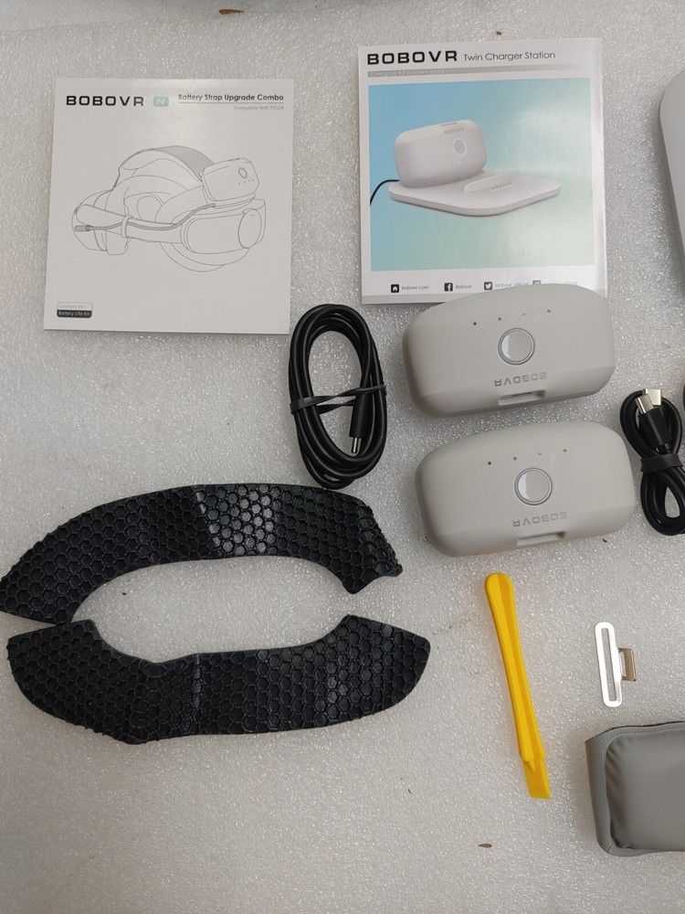 BOBOVR P4-2 Battery strap Upgrade combo Compatible with PICO4 (Open box )