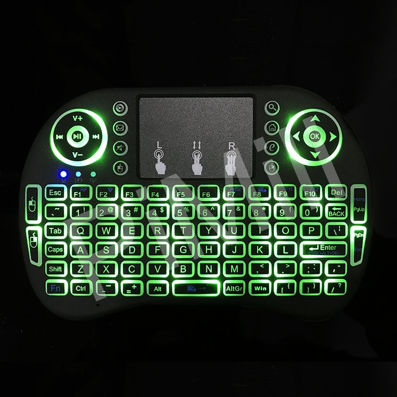 Mini 2.4G Backlight Wireless Touchpad Keyboard Air Mouse PC Pad Android TV Box