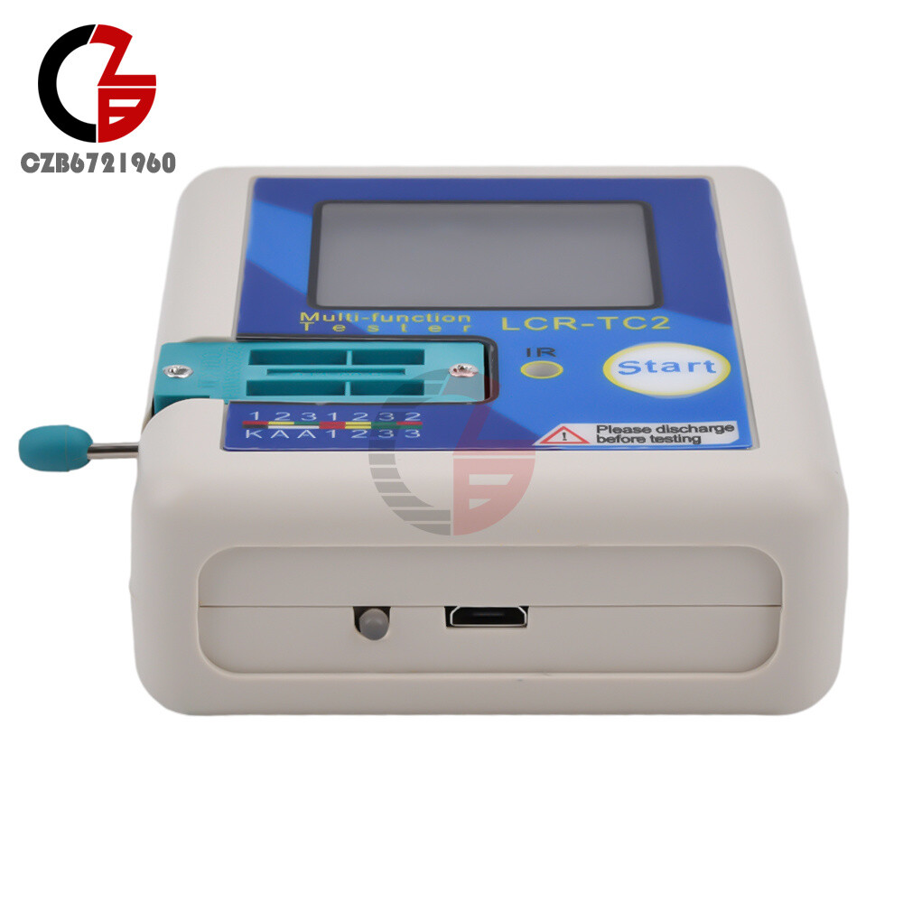 LCR-TC2 Transistor Tester high-precision upgraded version V3.1E with Accessories