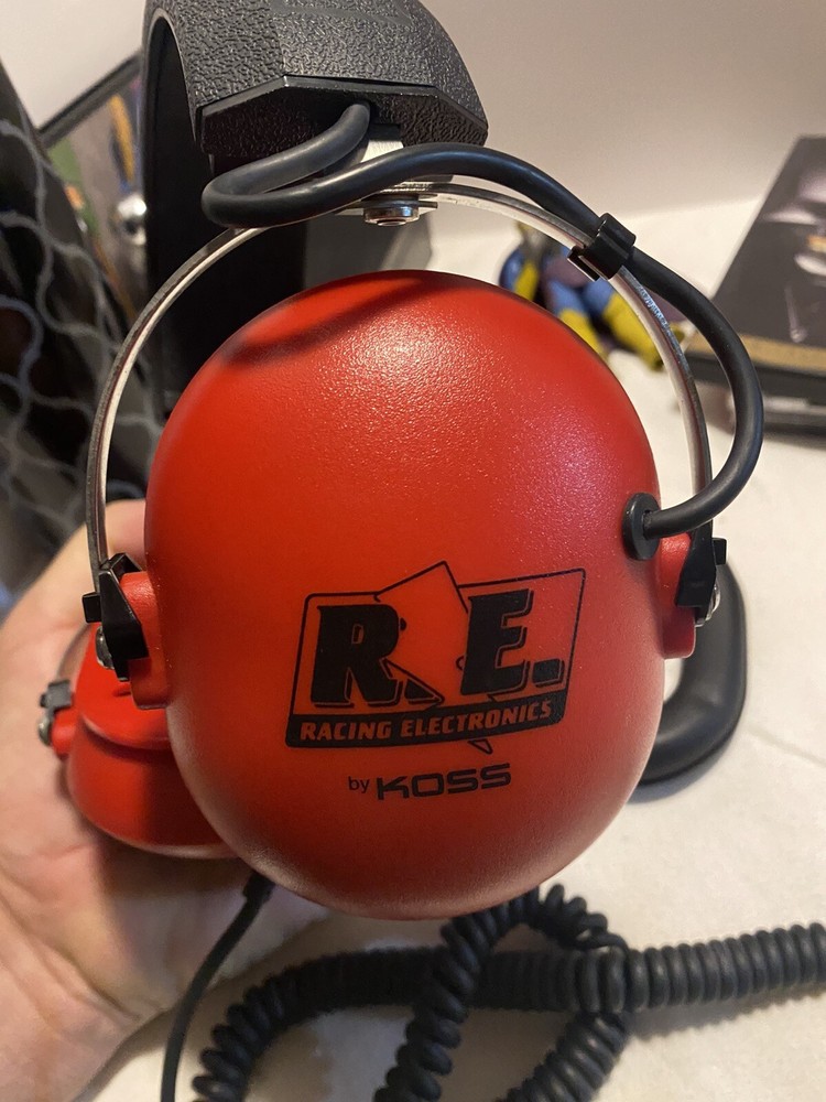 NASCAR racing electronics headset