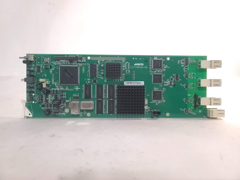 Evertz 7710DCDA-HD HD Down Converter & Distribution Amplifier Module w/ Back