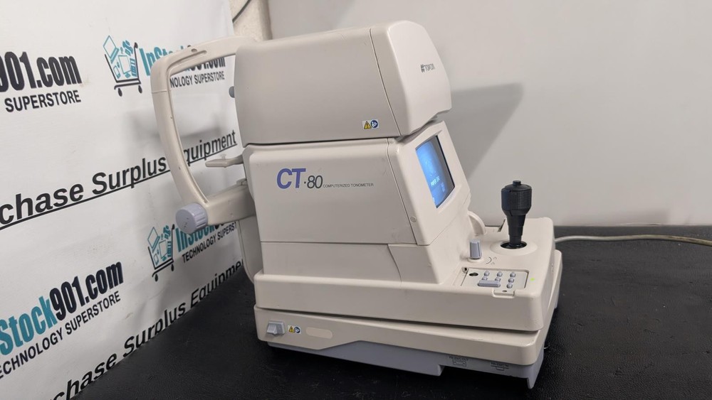 Topcon CT-80 Computerized Tonometer - Missing Printer & Keypad Covers (As-Is)