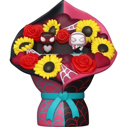 Funko Bitty POP! Valentine Bouquet - Miles Morales and Ghost Spider