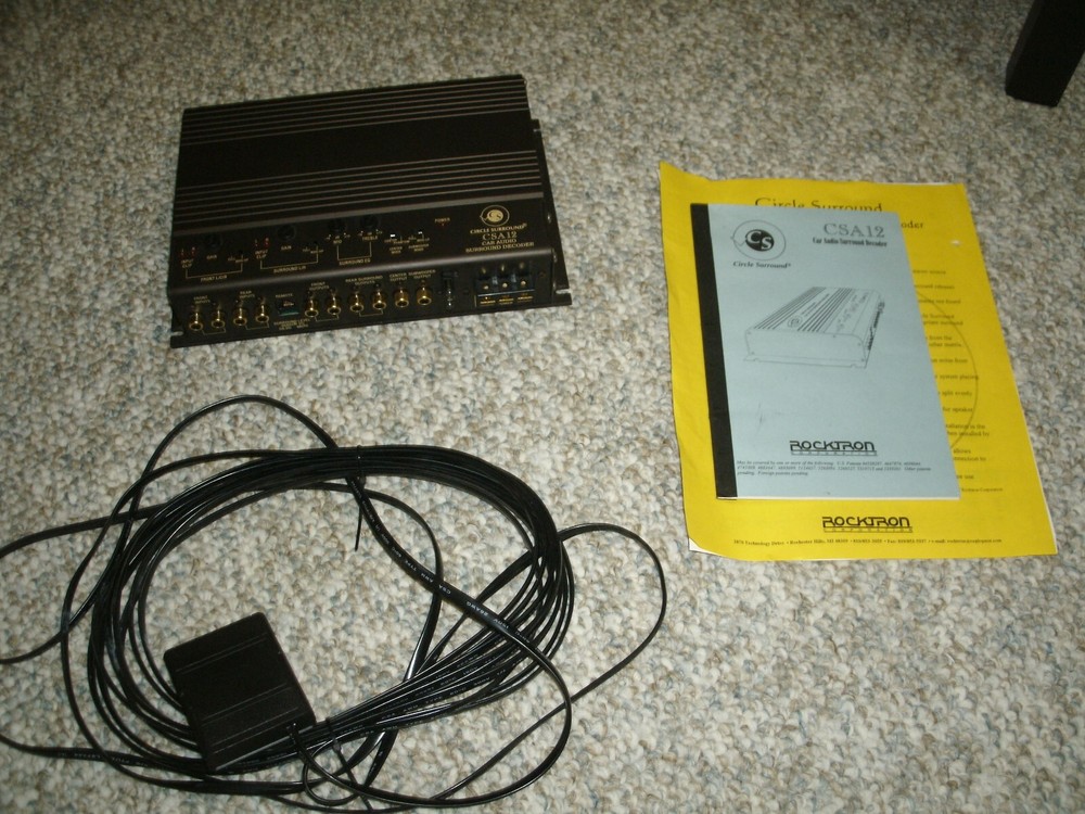 Rocktron CSA12 Car Audio Surround Decoder