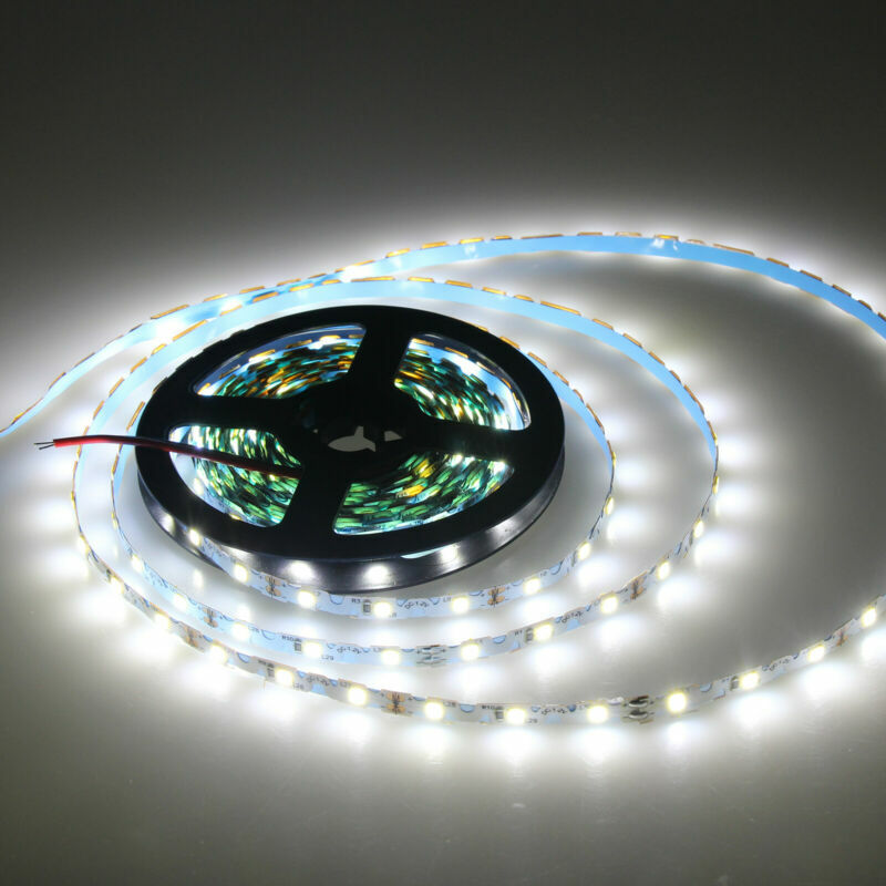 16FT S Shape Sign SMD 2835 300 LED Strip Light DC12V Flexible Lamp Easy Bend 6mm
