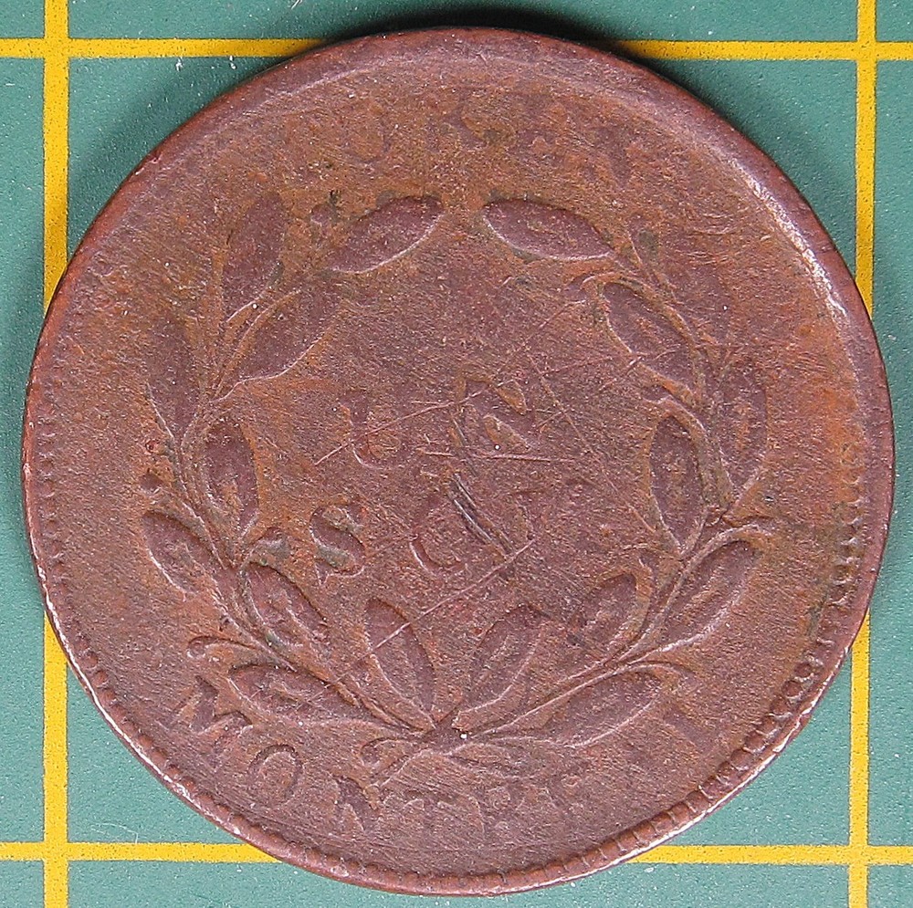 Lower Canada Un Sou token LC-30D