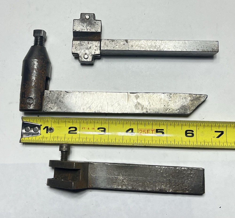 3 Machinist Lathe Tool Holders Used